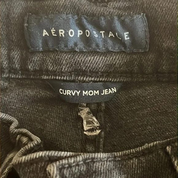 AEROPOSTALE Juniors Kids pre-teens High Rise curvy mom regular length size 000R - Picture 2 of 9